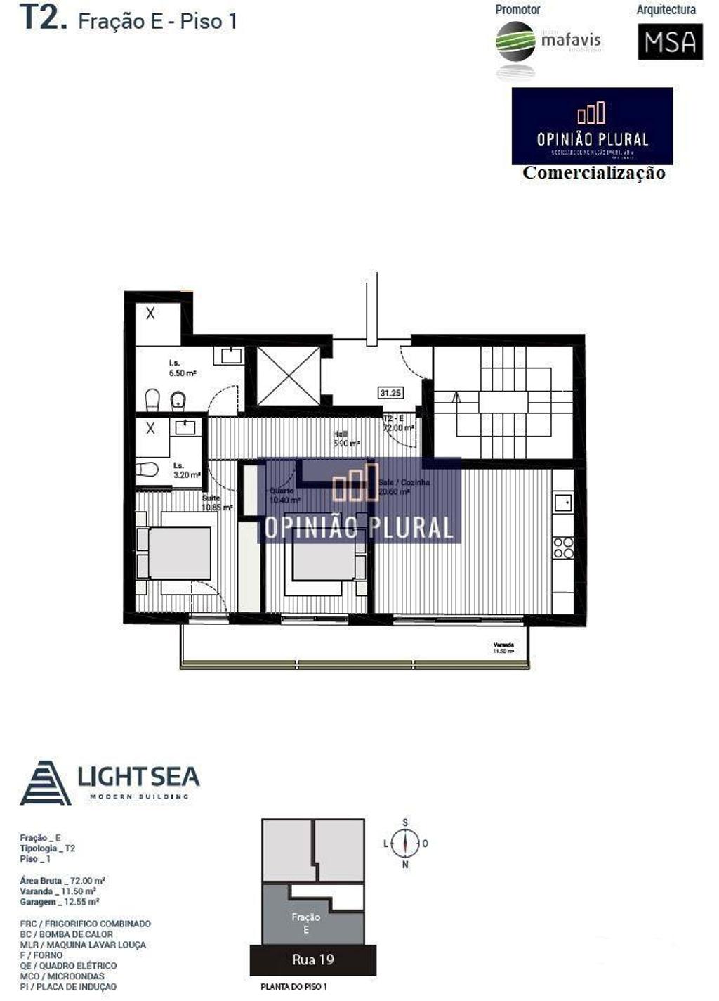 Apartamentos a venda Espinho - Fotos para Apartamento Tipologia T2 Novo com Varanda no Centro de Espinho