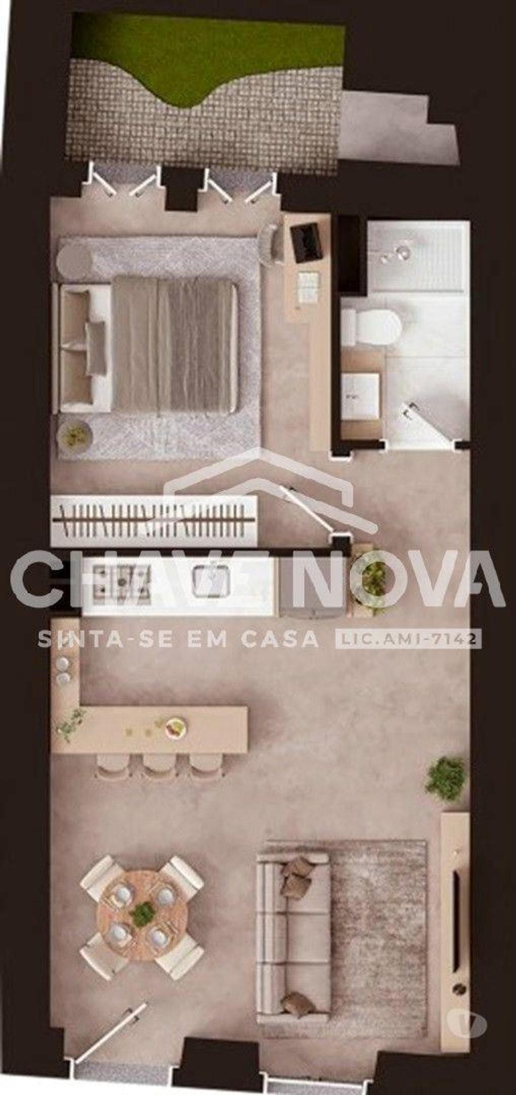Apartamentos a venda Porto - Fotos para Apartamento T1 NOVO c Óptimos Acabamentos, Escadas dos