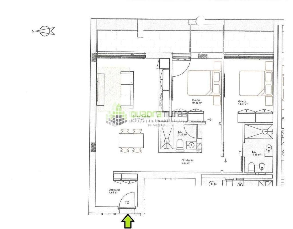 Apartamentos a venda Porto - Fotos para Apartamento T2 C Varanda 16m2 e Lugar de Garagem Paranhos