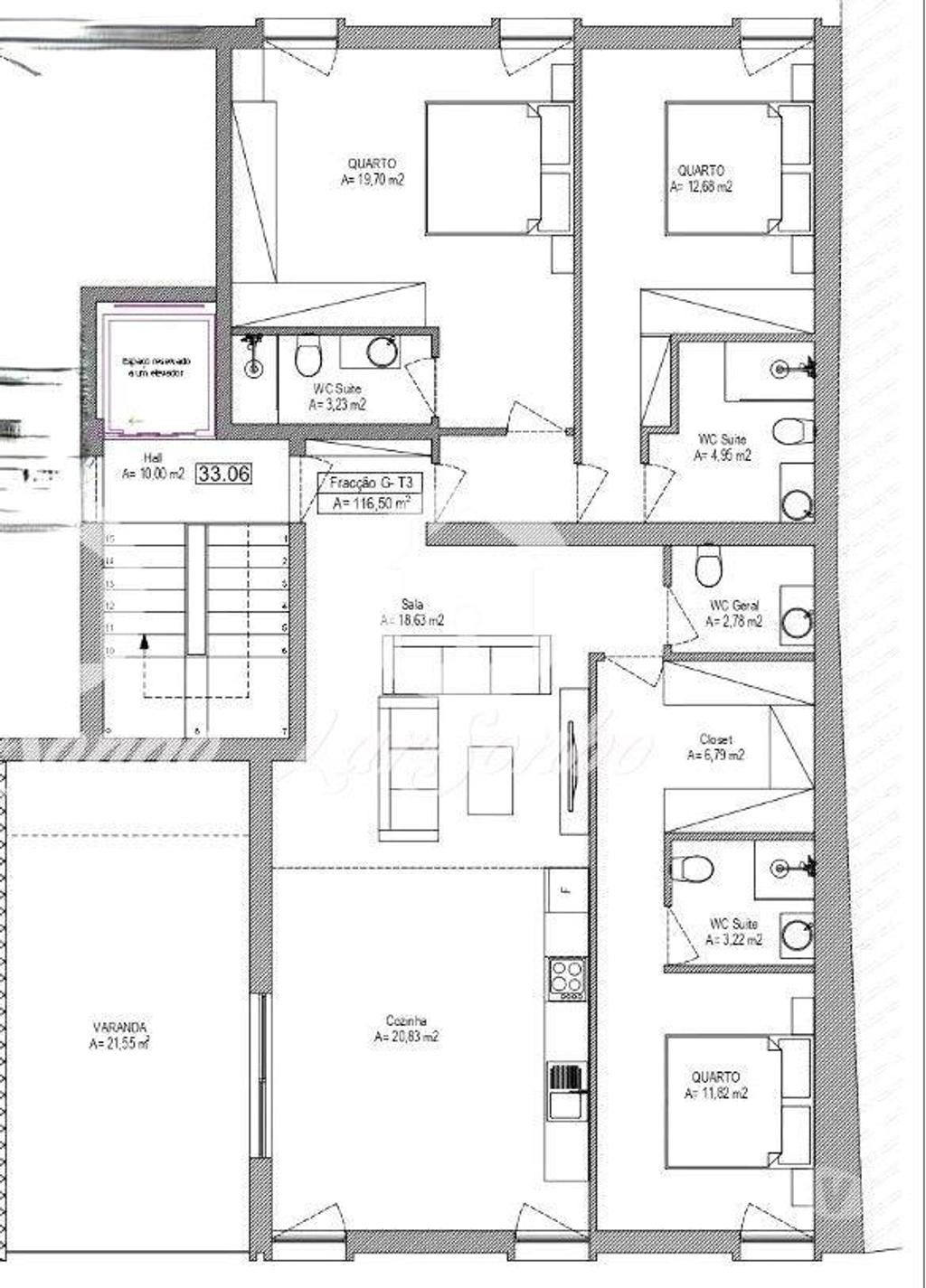 Apartamentos a venda Barcelos - Fotos para Barcelos-Apartamento T3 Novo com Terraço (265-A-01498)