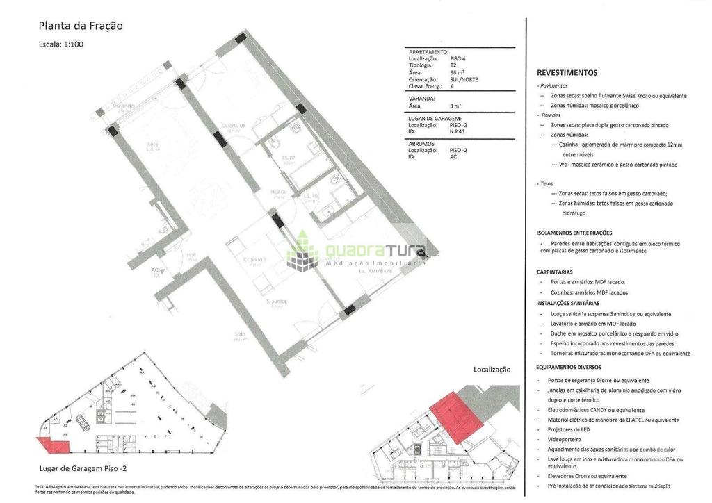 Apartamentos a venda Porto - Fotos para Apartamento T2 C Varanda Lugar de Garagem e Arrumo BONFIM