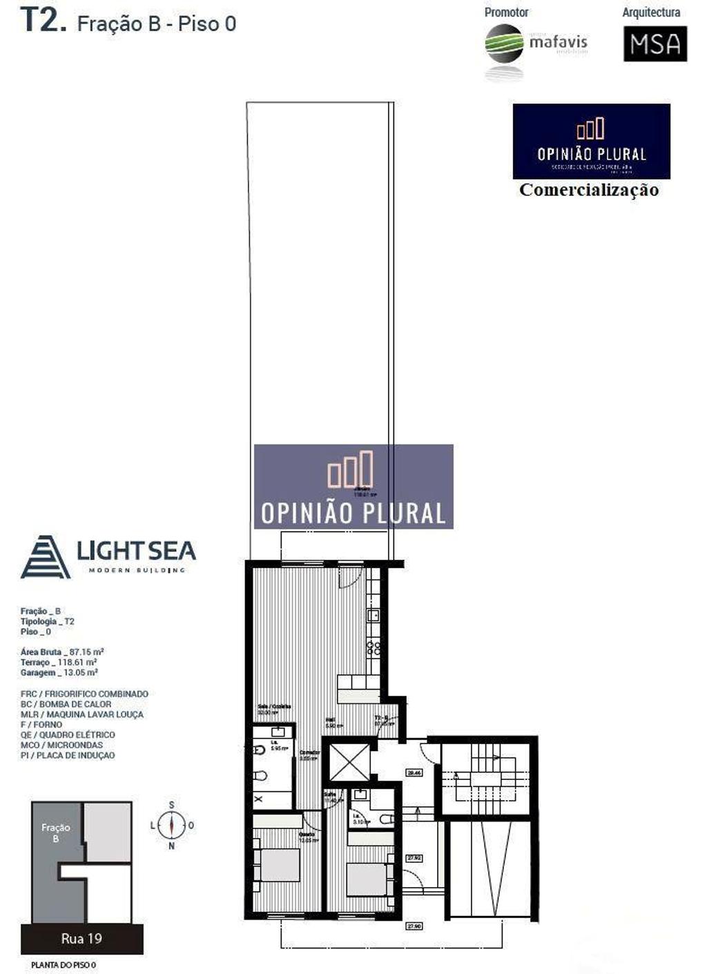 Apartamentos a venda Espinho - Fotos para Apartamento Tipologia T2 Novo Duas Frentes no Centro de Espinho