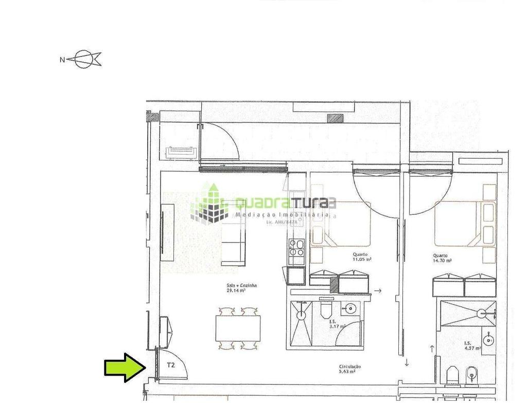 Apartamentos a venda Porto - Fotos para Apartamento T2 C Varanda e Lugar de Garagem Paranhos