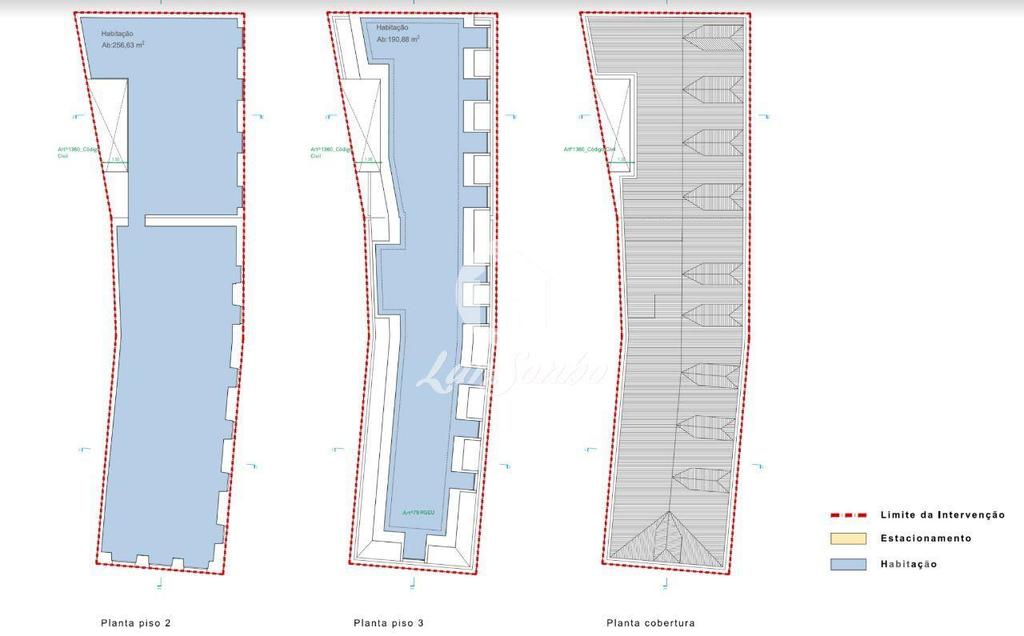 Apartamentos a venda Vila do Conde - Fotos para Vila-do-conde-Prédio com 1.239m2 frente ao Rio Ave (240-M-23003)