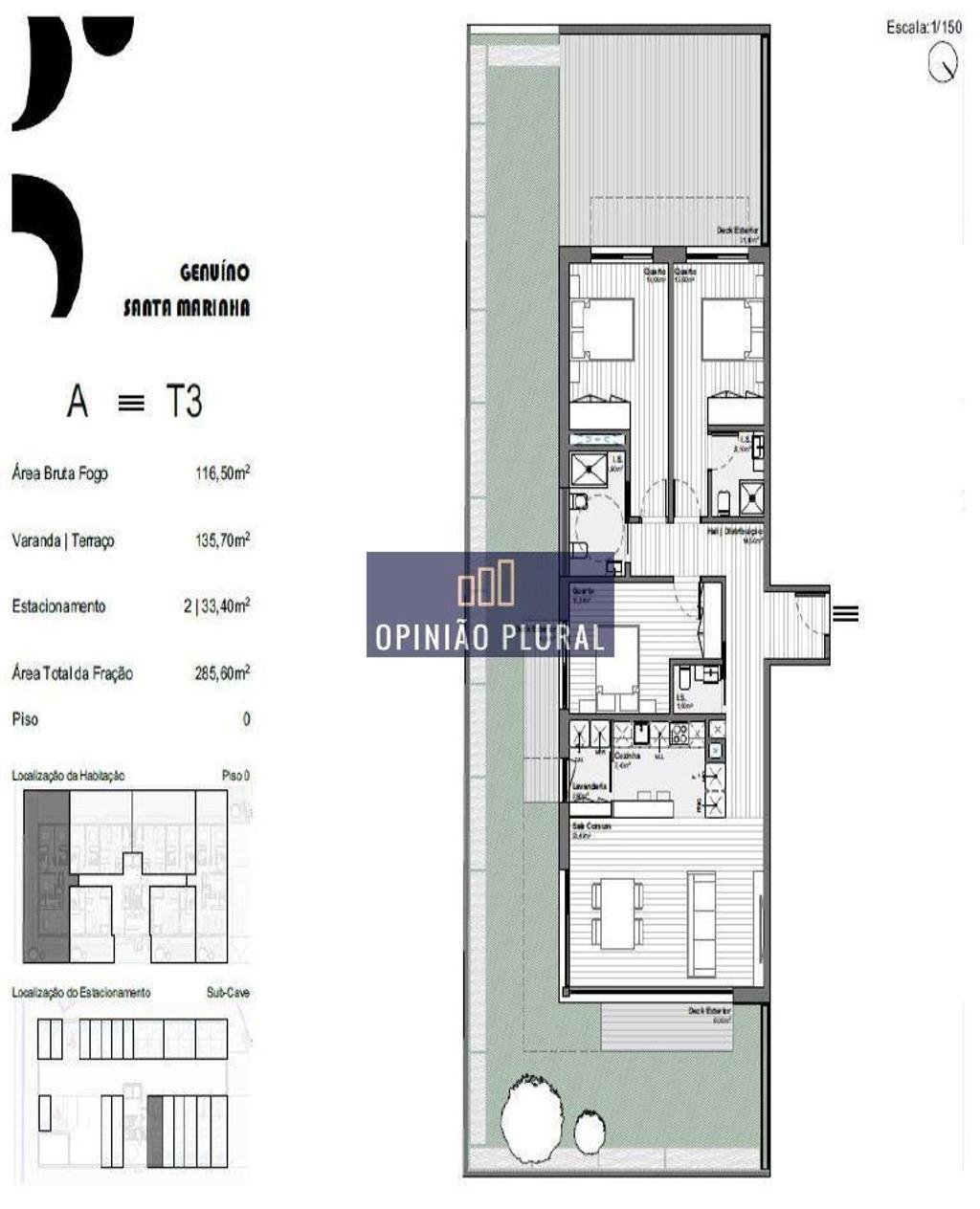 Apartamentos a venda Vila Nova de Gaia - Fotos para Vila-nova-de-gaia-Apartamento T3 Novo em Santa Marinha (JS473ASM)