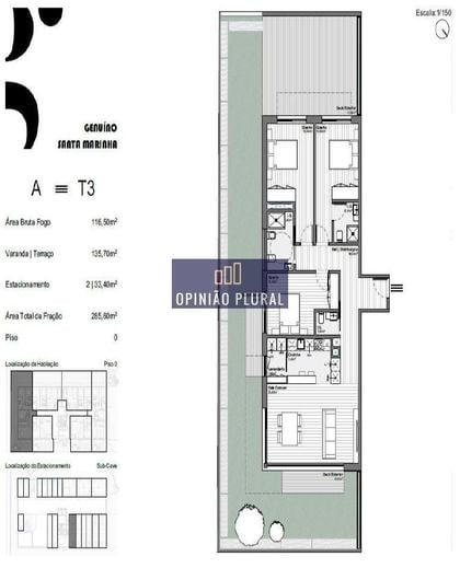 Casas a venda - Fotos para Vila-nova-de-gaia-Apartamento T3 Novo em Santa Marinha (JS473ASM)