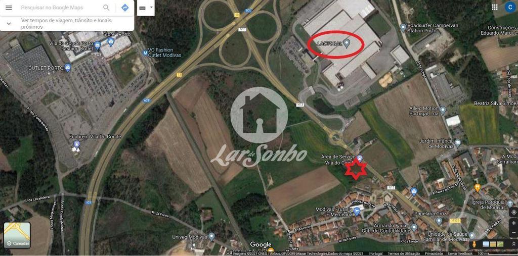 Terrenos Vila do Conde - Fotos para Terreno para construção c 7900m2 em Modivas, Vila do Conde