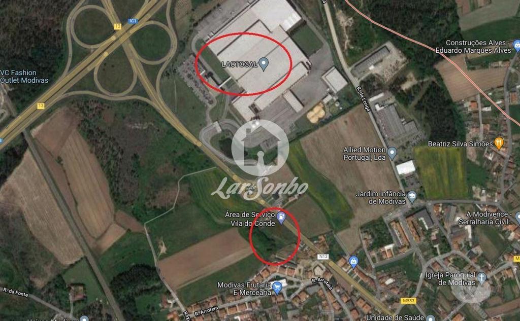 Terrenos Vila do Conde - Fotos para Terreno para construção c 7900m2 em Modivas, Vila do Conde