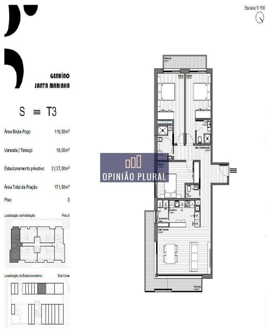 Apartamentos a venda Vila Nova de Gaia - Fotos para Vila-nova-de-gaia-Apartamento T3 Novo em Santa Marinha (JS487SSM)
