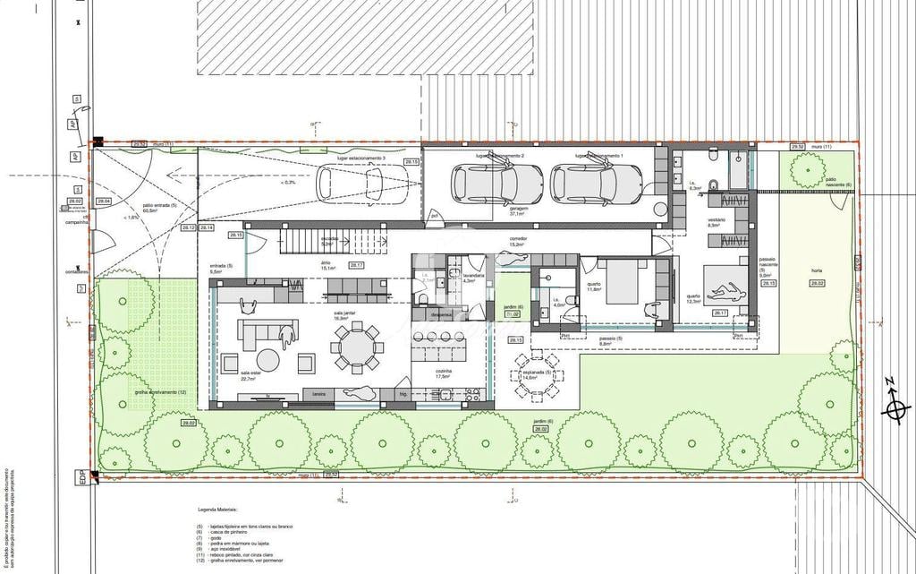 Terrenos Póvoa de Varzim - Fotos para Lote de 517.5m2 para moradia individual com projeto na Estela,