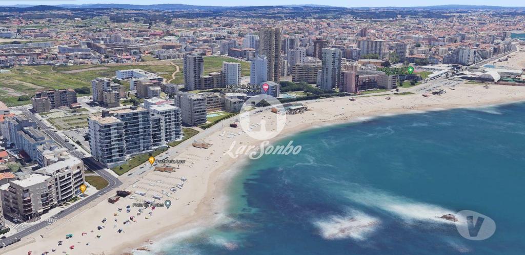 Apartamentos a venda Póvoa de Varzim - Fotos para Apartamento T1+1 com L.G. p 2 carros em 1º linha de PRAIA na
