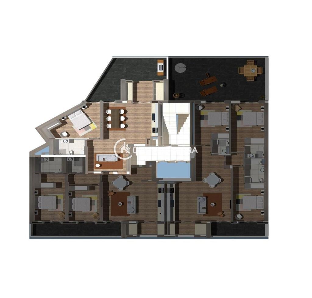 Apartamentos a venda Viseu - Fotos para Viseu-T1 Com Terraço - Viseu (viseu A 01789)