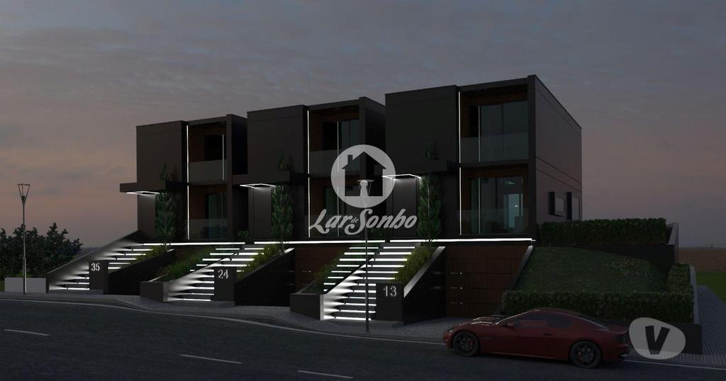 Apartamentos a venda Braga - Fotos para Moradia T3 NOVA em gaveto com G.F. p 2 carros em Tebosa, Braga