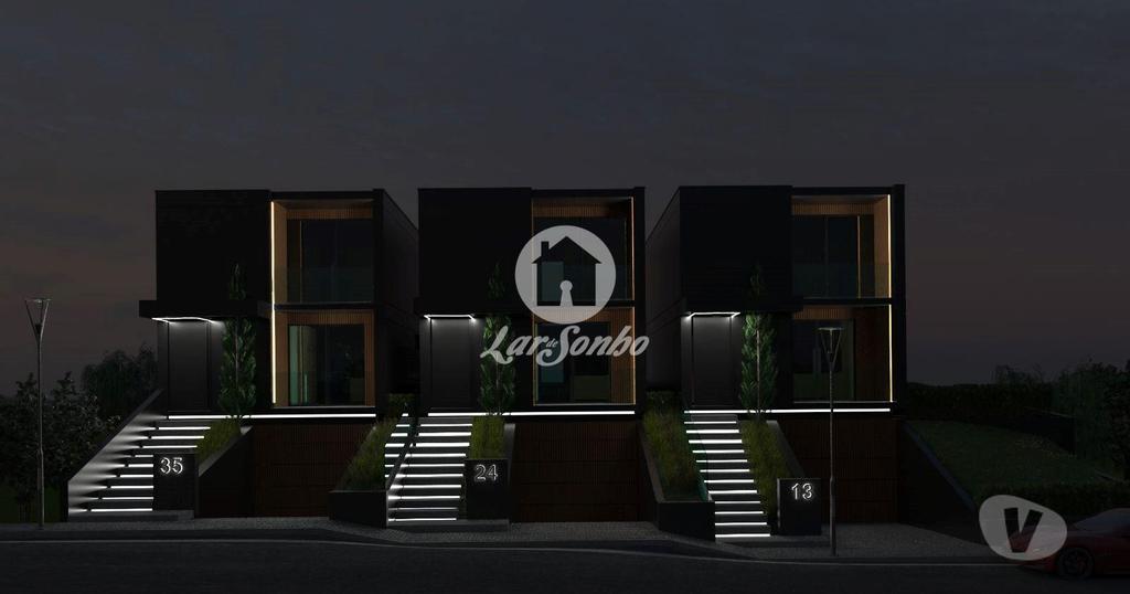 Apartamentos a venda Braga - Fotos para Moradia T3 NOVA em gaveto com G.F. p 2 carros em Tebosa, Braga