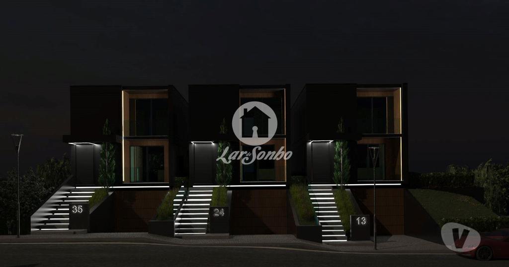 Apartamentos a venda Braga - Fotos para Moradia T3 NOVA em gaveto com G.F. p 2 carros em Tebosa, Braga