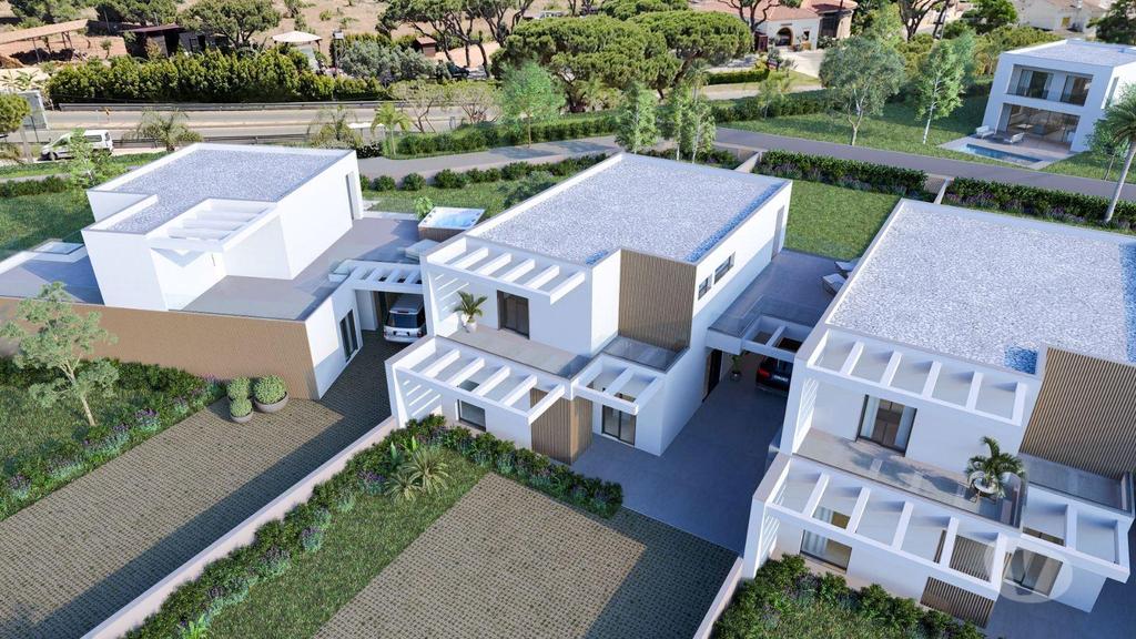 Apartamentos a venda Loulé - Fotos para Loule-Moradia Geminada T4 com piscina, Quarteira (VLM 00281)