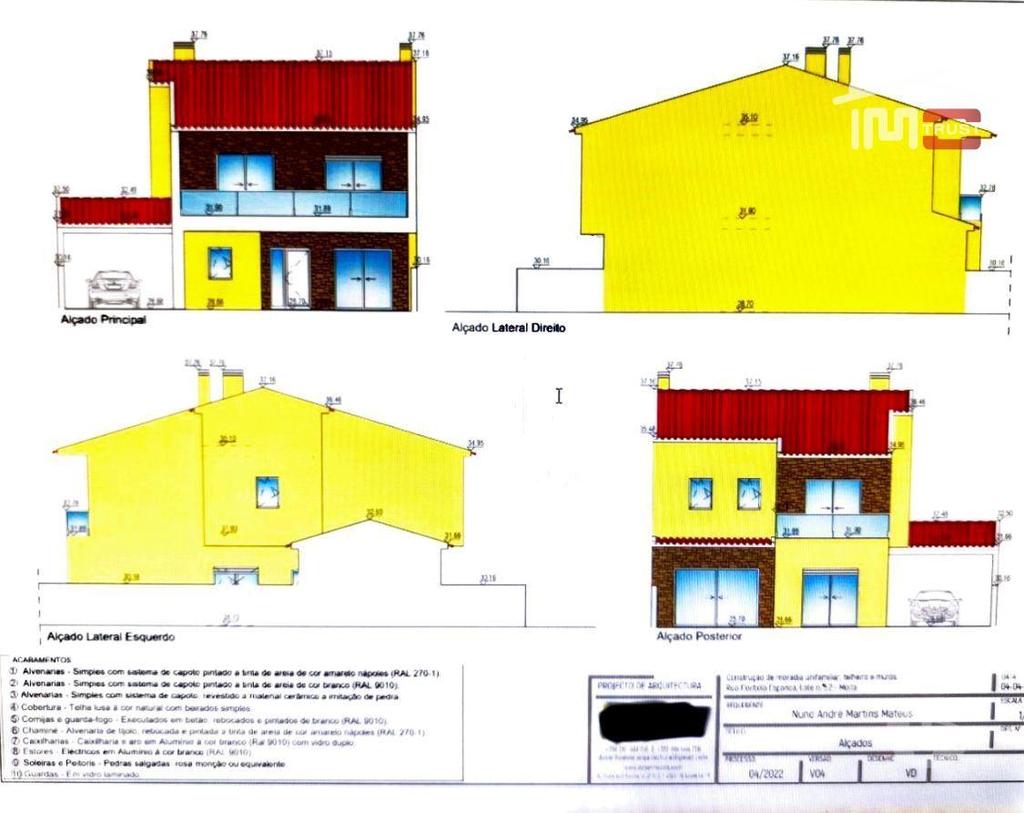 Terrenos Moita - Fotos para Vende-se Terreno com PROJETO APROVADO na Quinta do Chora, Moita