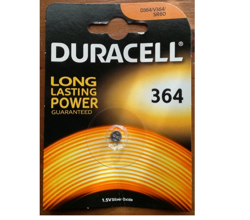 Acessórios Águeda - Fotos para Pilha Tipo Botão DURACELL 364 Nova