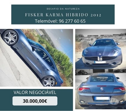 Carros semi novos - Fotos para Fisker Karma Hibrido