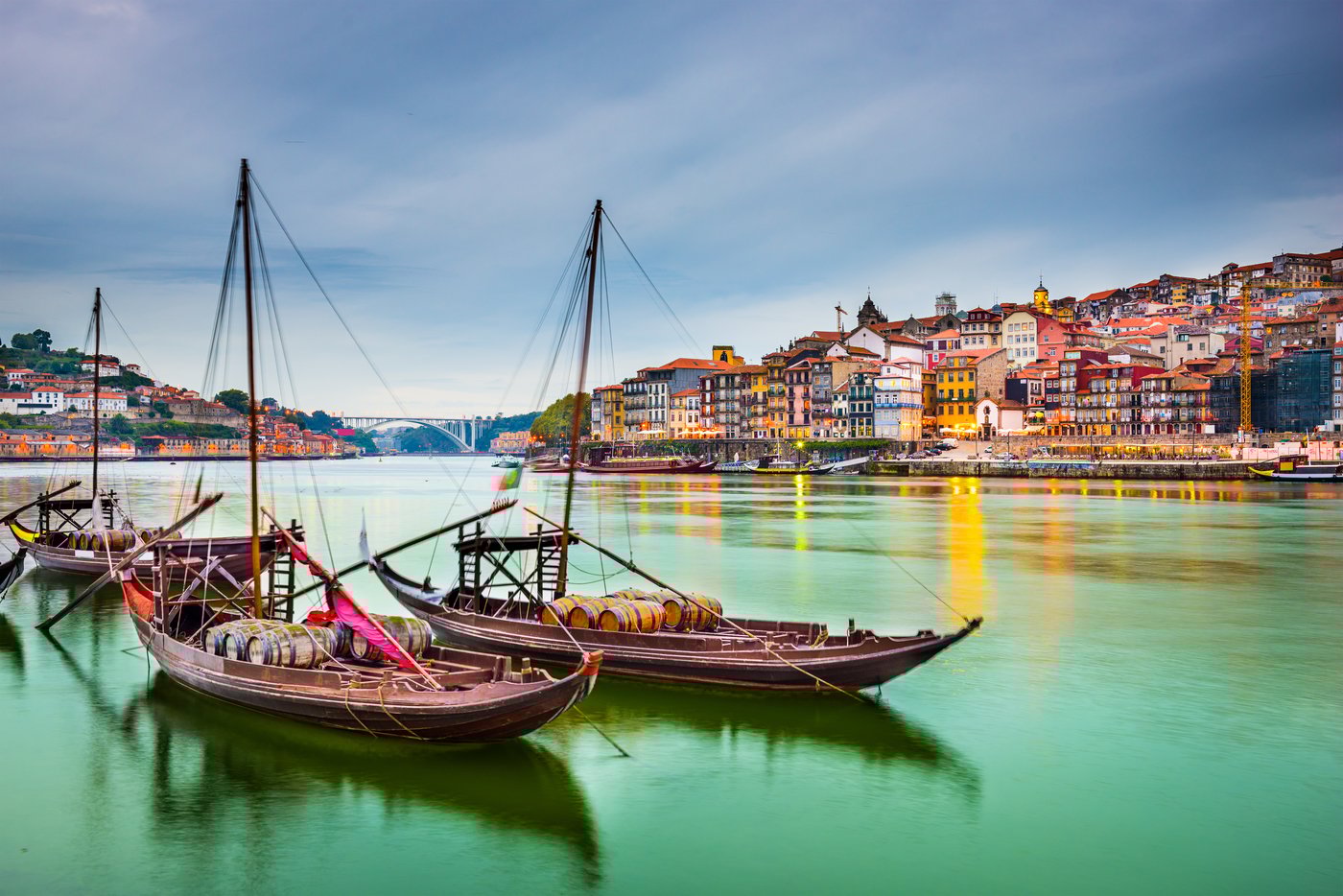 Porto vista do rio Douro